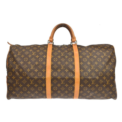 Louis Vuitton Keepall Monogram Canvas, Brown, Canvas, Travel Bag