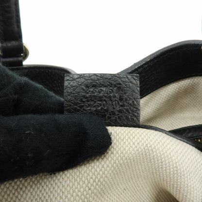Gucci Soho Leather, Black, Leather, Shoulder Bag
