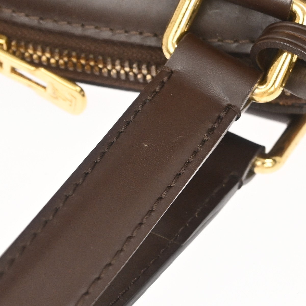 Louis Vuitton Verona Damier Ebene, Brown, Canvas, Tote Bag