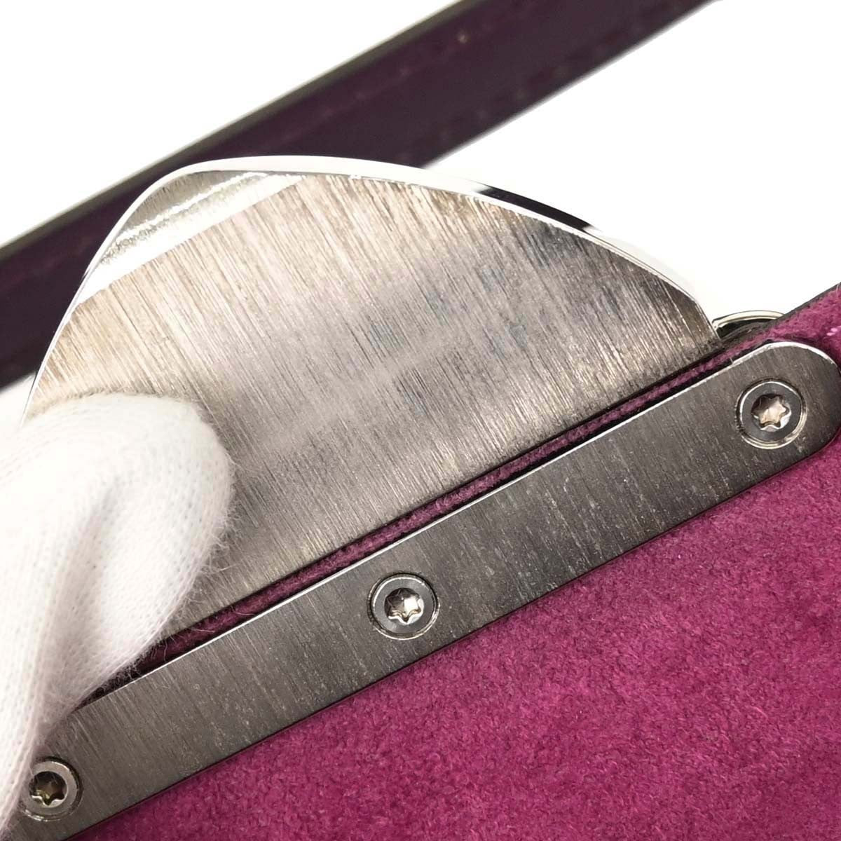 Louis Vuitton Montaigne Clutch Epi Leather, Purple, Leather, Clutch