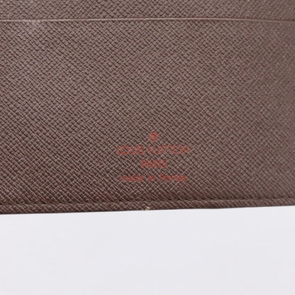 Louis Vuitton Agenda Cover Damier Canvas, Brown, Canvas, Wallet