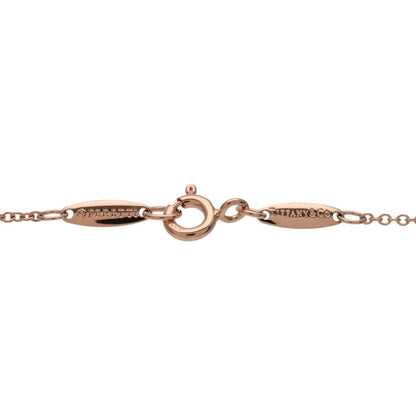 Tiffany & Co. Elsa Peretti Diamonds By The Yard Pendant 18K Rose Gold, Gold, Rose Gold, Necklace