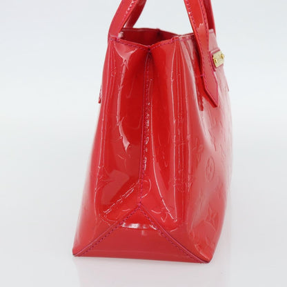 Louis Vuitton Wilshire Monogram Vernis, Pink, Patent Leather, Handbag