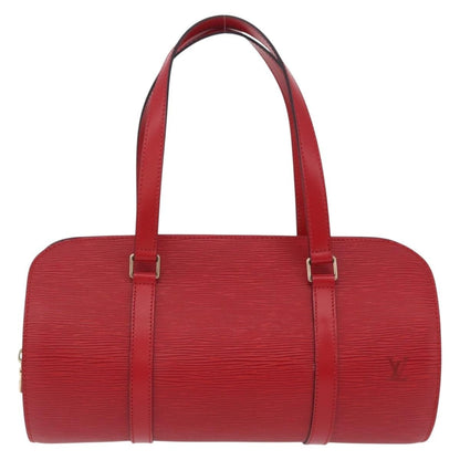 Louis Vuitton Soufflot Epi Leather, Red, Leather, Tote Bag