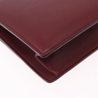 Salvatore Ferragamo Aileen Leather, Burgundy, Leather, Shoulder Bag