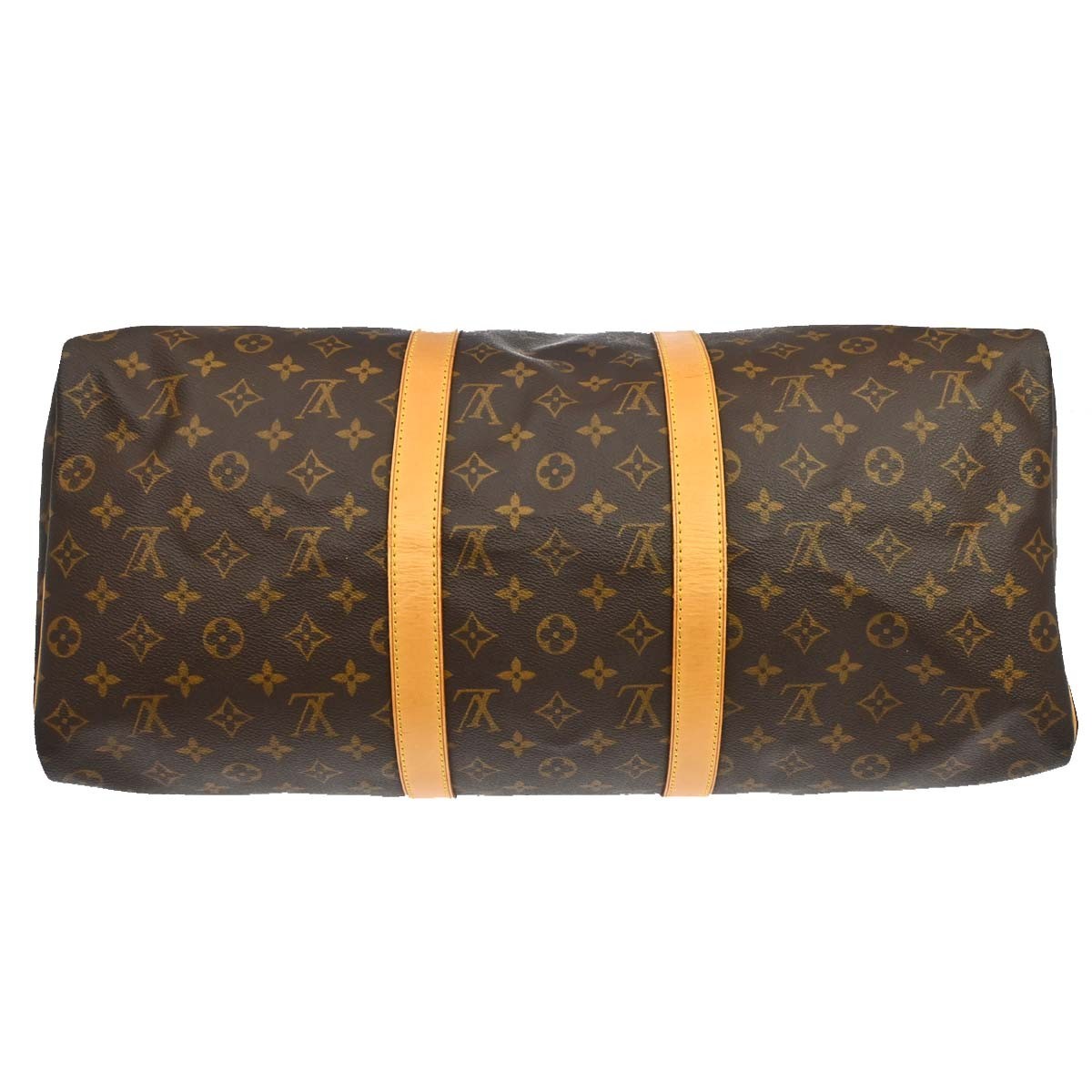 Louis Vuitton Keepall Monogram Canvas, Brown, Canvas, Travel Bag