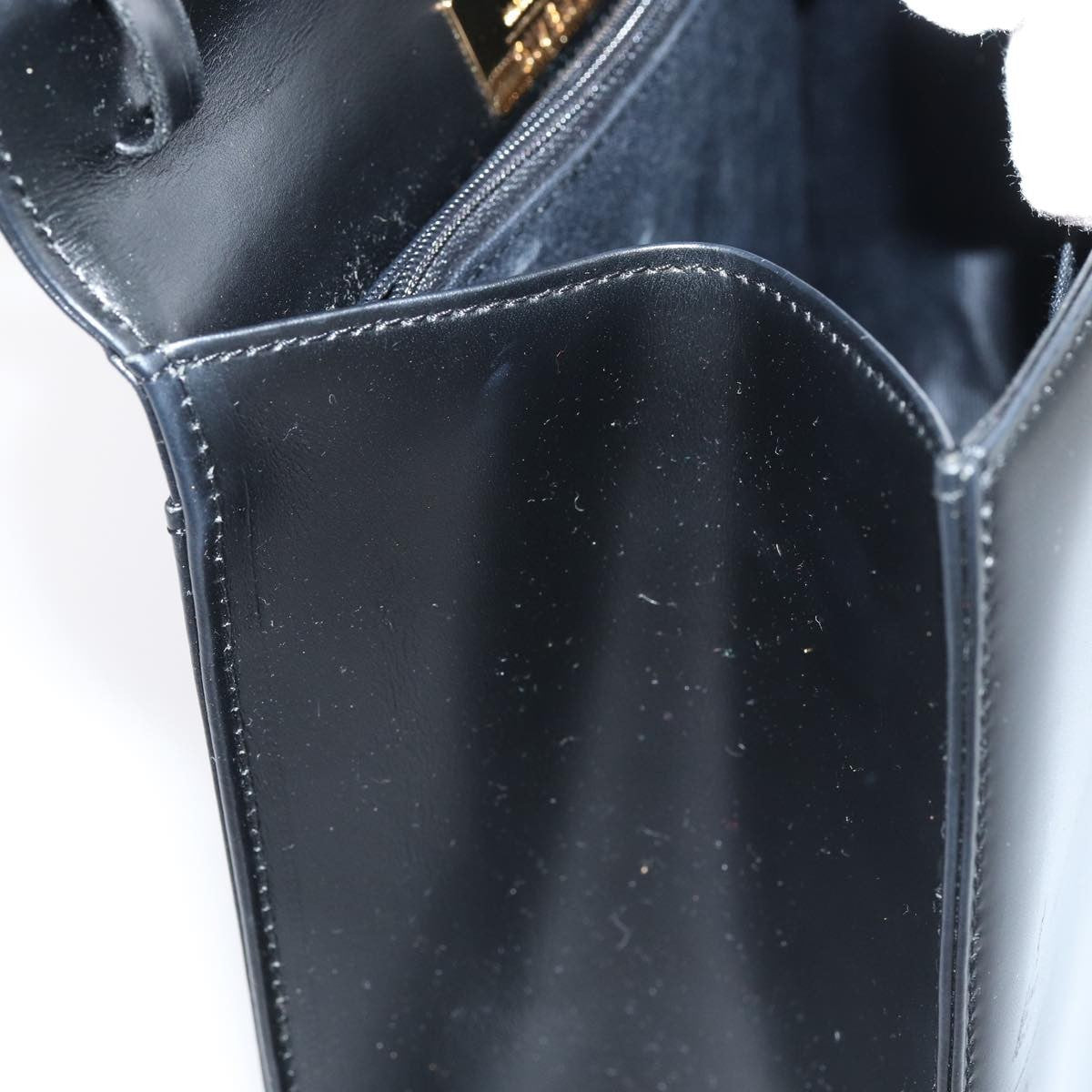 Givenchy Vintage 4G Leather, Black, Leather, Handbag