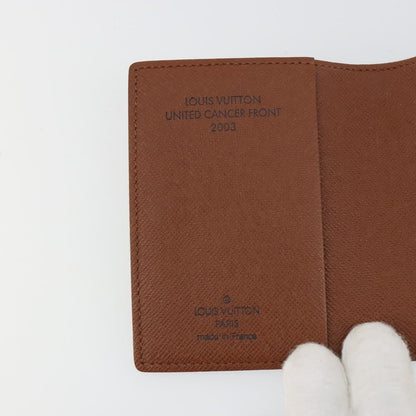 Louis Vuitton Agenda Cover Monogram Canvas, Brown, Canvas, Wallet