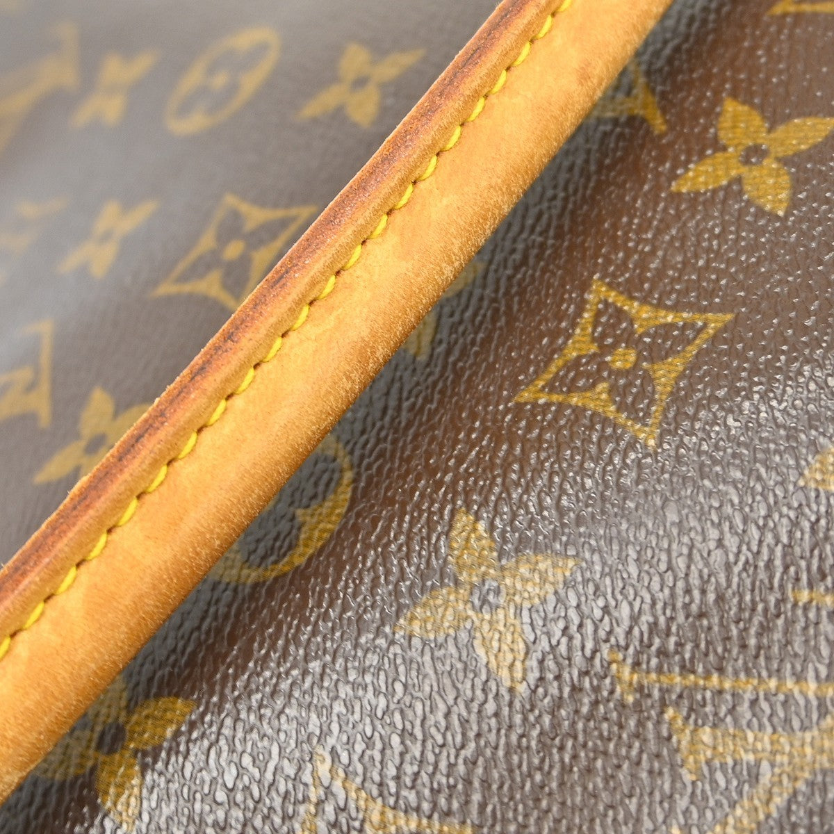 Louis Vuitton Looping Monogram Canvas, Brown, Canvas, Handbag