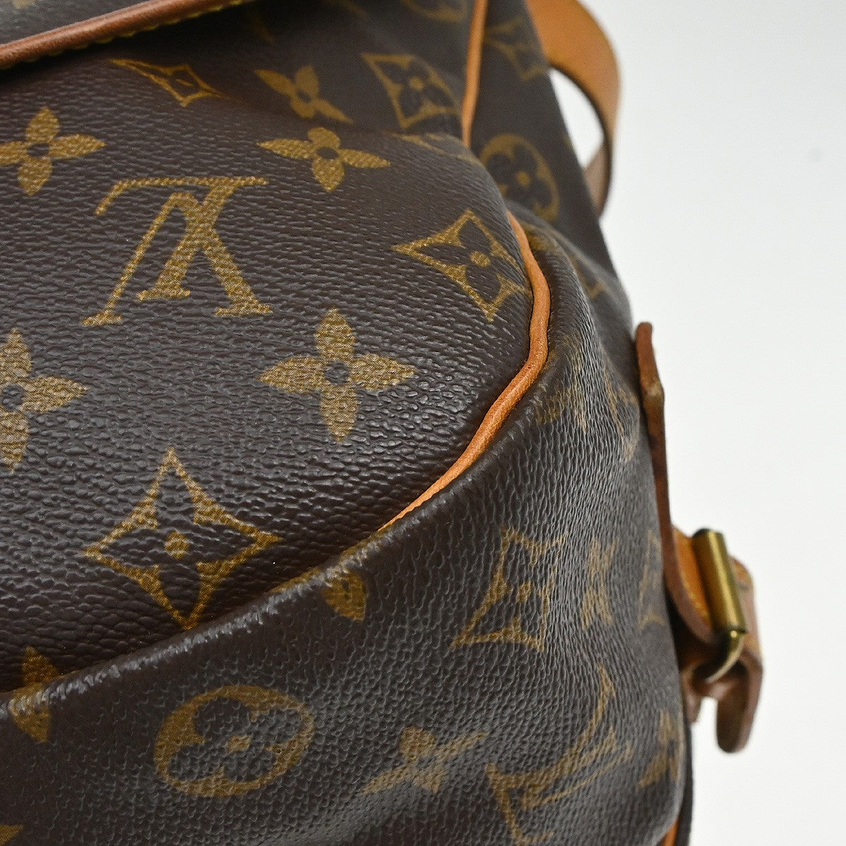 Louis Vuitton Saumur Monogram Canvas, Brown, Canvas, Shoulder Bag