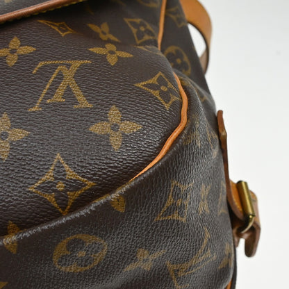 Louis Vuitton Saumur Monogram Canvas, Brown, Canvas, Shoulder Bag