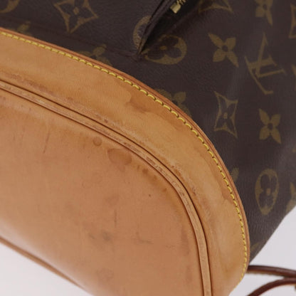 Louis Vuitton Vintage Montsouris Monogram Canvas, Brown, Canvas, Backpack