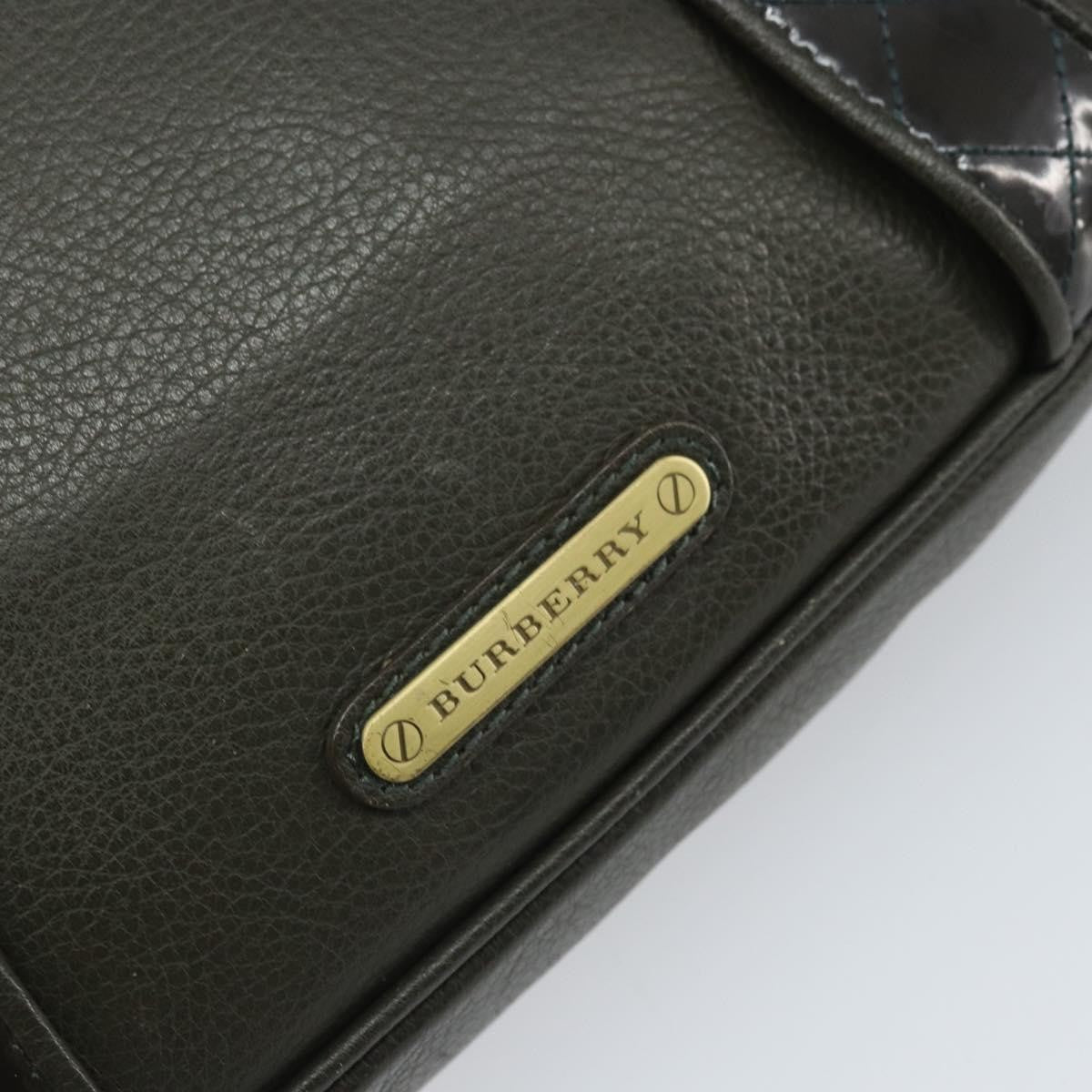 Burberry Vintage Leather, Khaki, Leather, Shoulder Bag