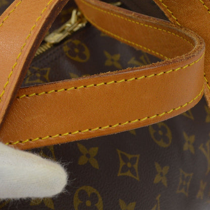Louis Vuitton Sac Polochon Monogram Canvas, Brown, Canvas, Handbag