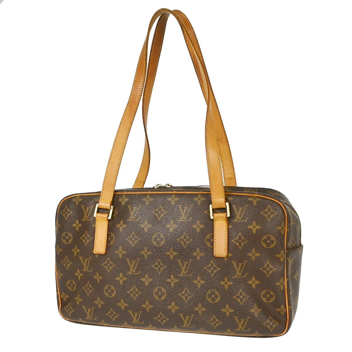 Louis Vuitton Cite Monogram Canvas, Brown, Canvas, Shoulder Bag