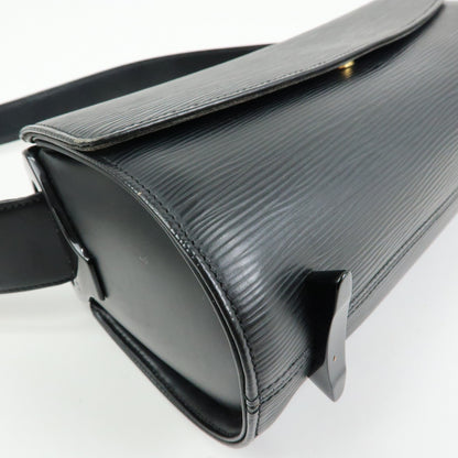 Louis Vuitton Nocturne Epi Leather, Black, Leather, Shoulder Bag