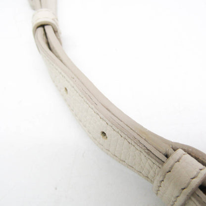 Bottega Veneta Palmellato Convertible Belt Leather, White, Leather, Handbag
