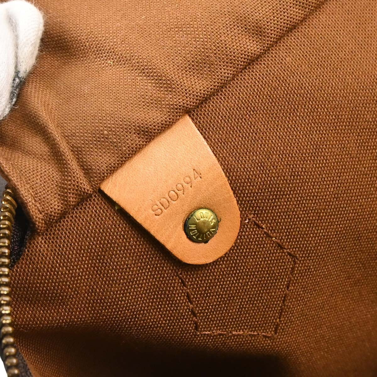 Louis Vuitton Speedy Monogram, Brown, Canvas, Handbag