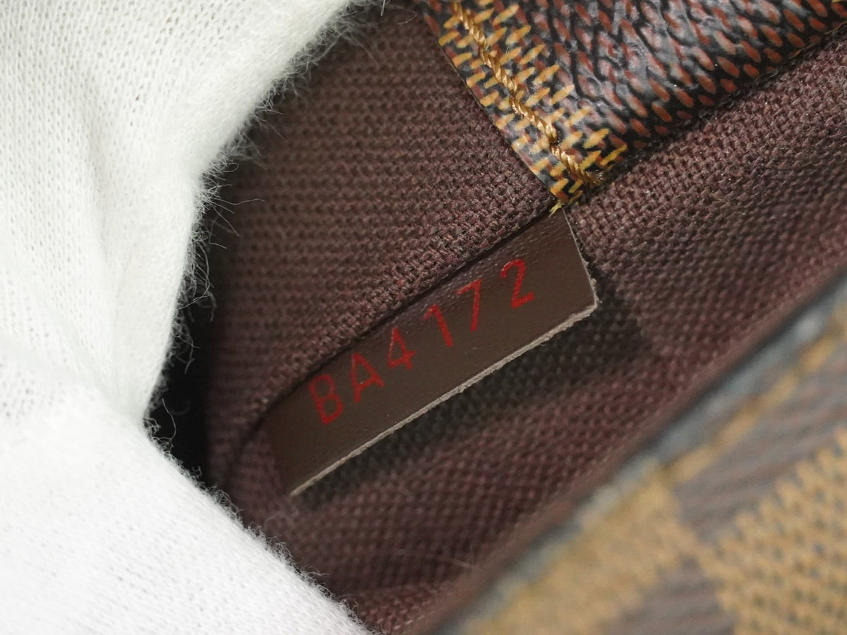 Louis Vuitton Trotteur Beaubourg Damier, Brown, Canvas, Handbag