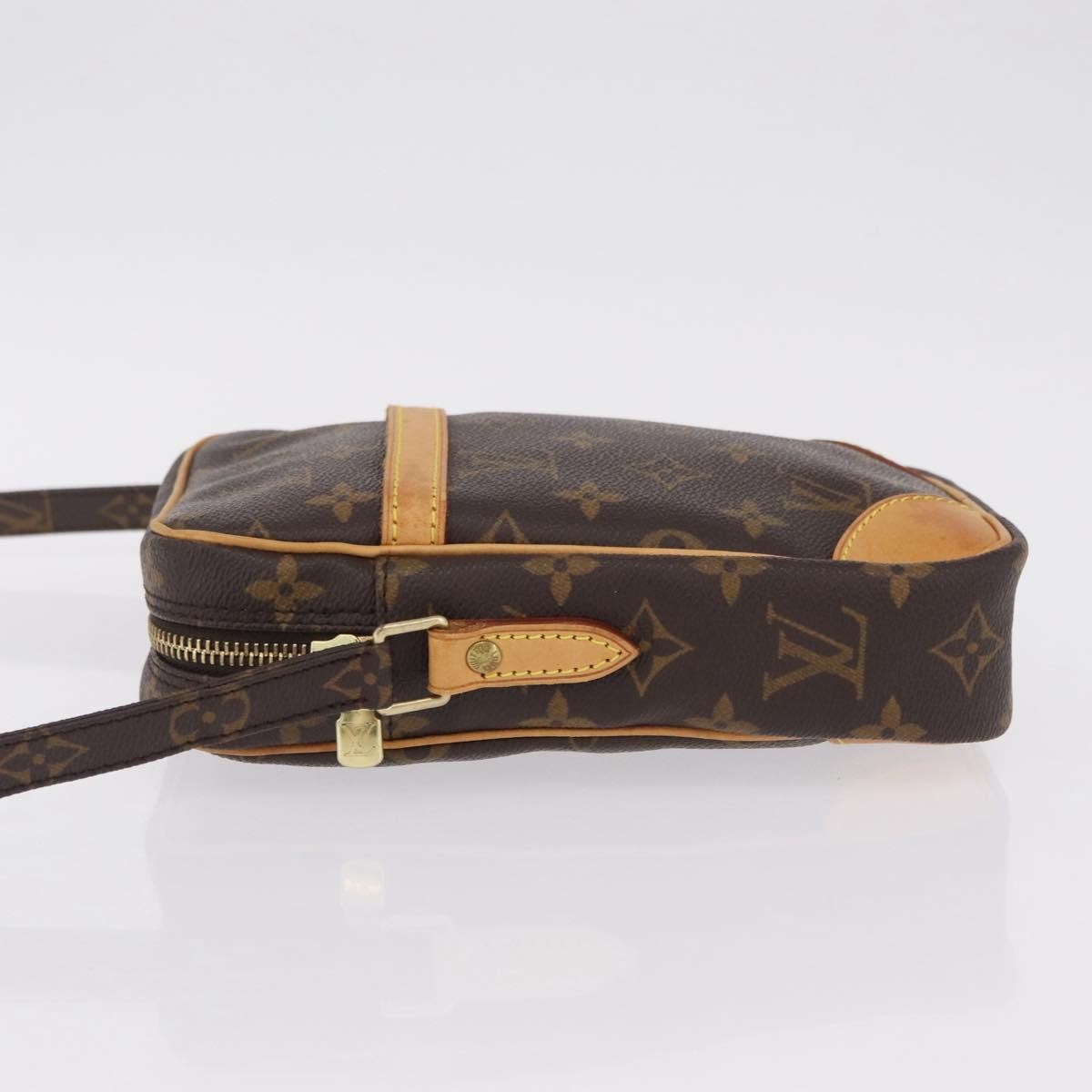 Louis Vuitton Danube Monogram Canvas, Brown, Canvas, Handbag