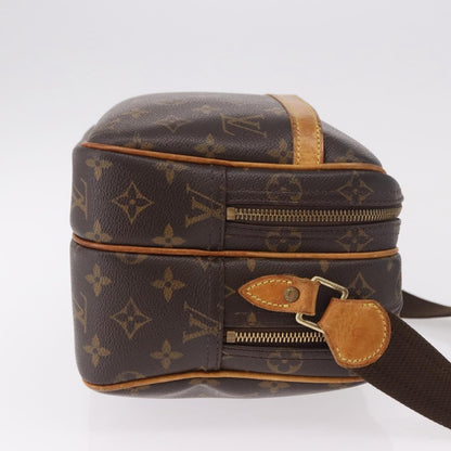 Louis Vuitton Reporter Monogram, Brown, Canvas, Shoulder Bag
