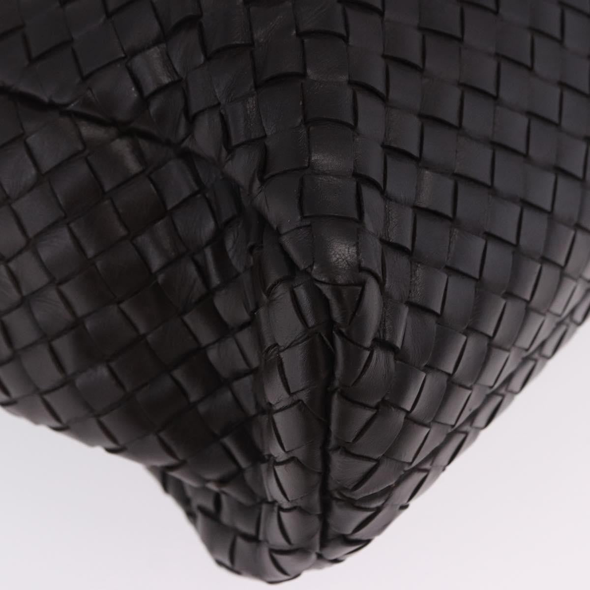 Bottega Veneta Envelope Intrecciato Nappa, Black, Leather, Briefcase