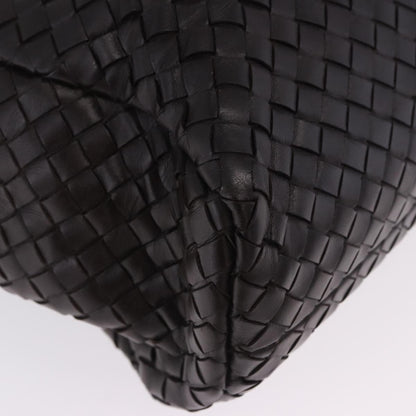 Bottega Veneta Envelope Intrecciato Nappa, Black, Leather, Briefcase