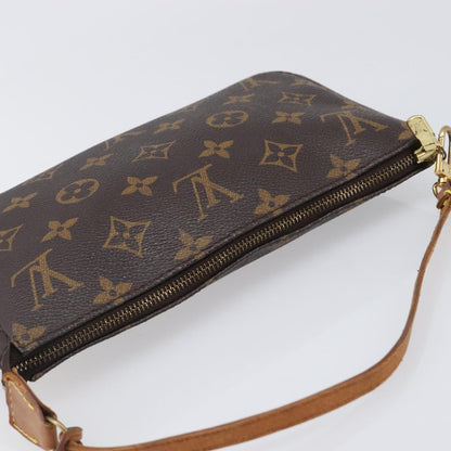 Louis Vuitton Pochette Accessoires NM Monogram Canvas, Brown, Canvas, Clutch