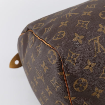 Louis Vuitton Speedy Monogram Canvas, Brown, Canvas, Handbag