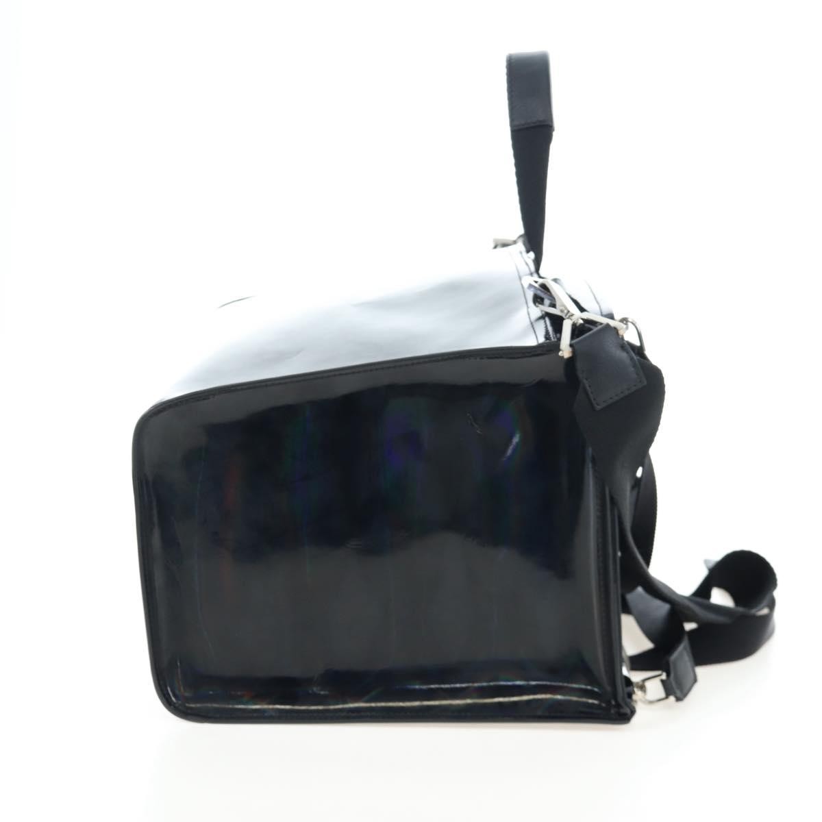 Givenchy Pandora Patent, Black, Patent Leather, Handbag
