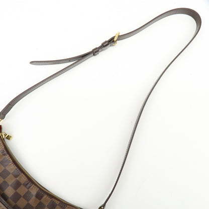 Louis Vuitton Bloomsbury Damier, Brown, Canvas, Shoulder Bag