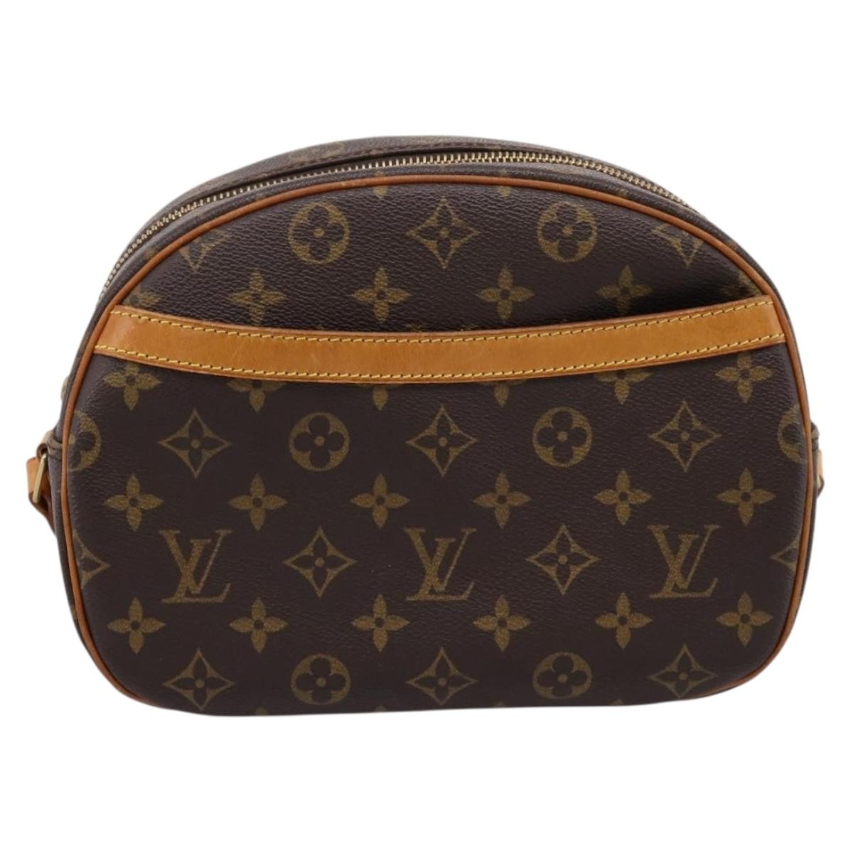 Louis Vuitton Blois Monogram Canvas, Brown, Canvas, Shoulder Bag
