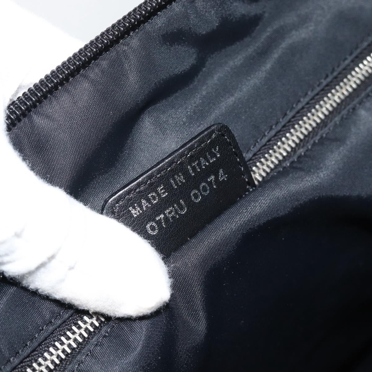 Christian Dior Vintage Trotter Canvas, Black, Canvas, Crossbody Bag