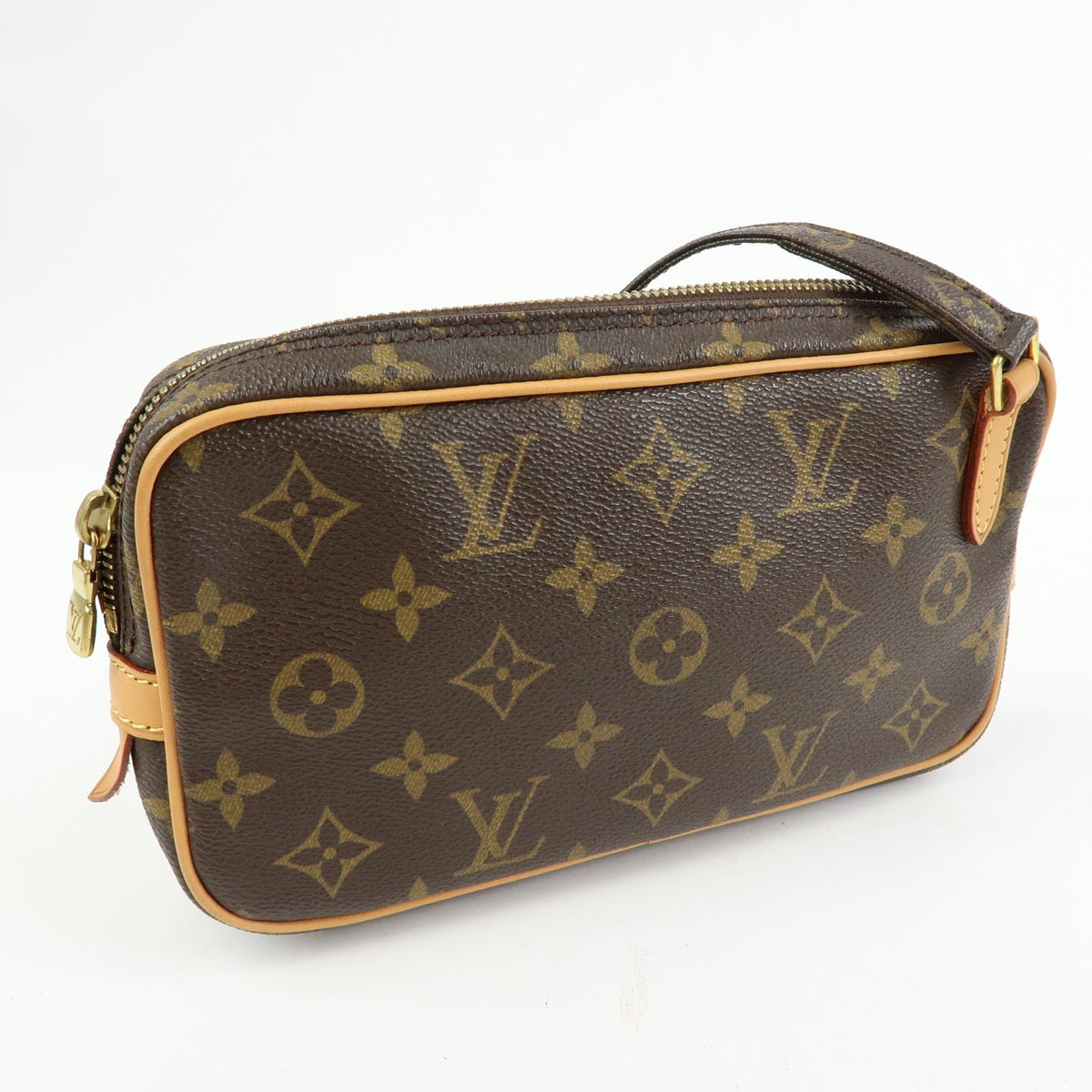 Louis Vuitton Pochette Marly Bandouliere Monogram Canvas, Brown, Canvas, Handbag