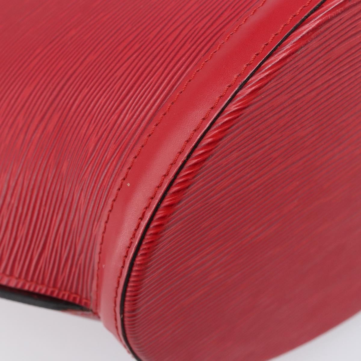 Louis Vuitton Saint Jacques Epi Leather, Red, Leather, Handbag