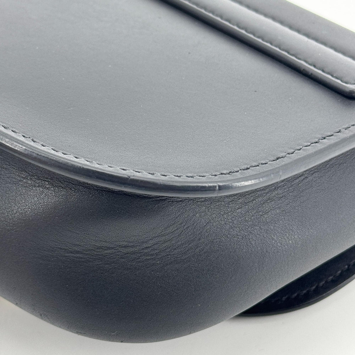 Saint Laurent Kaia Leather, Black, Leather, Shoulder Bag