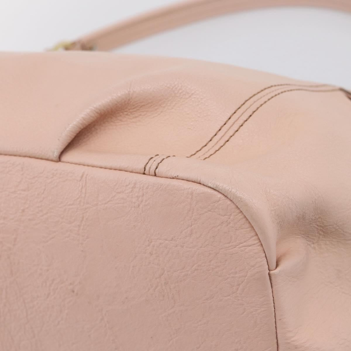Burberry Blue Label Leather, Pink, Leather, Shoulder Bag