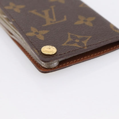 Louis Vuitton Porte Cartes Pression Card Case Monogram Canvas, Brown, Canvas, Card Holder