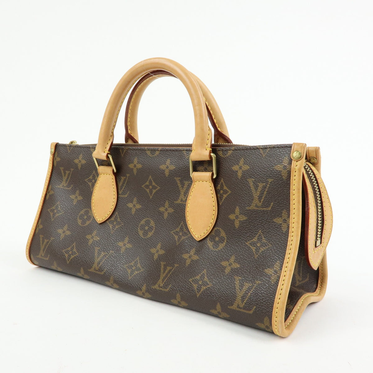 Louis Vuitton Popincourt Handle Monogram Canvas, Brown, Canvas, Handbag