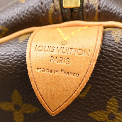 Louis Vuitton Keepall Monogram Canvas, Brown, Canvas, Travel Bag