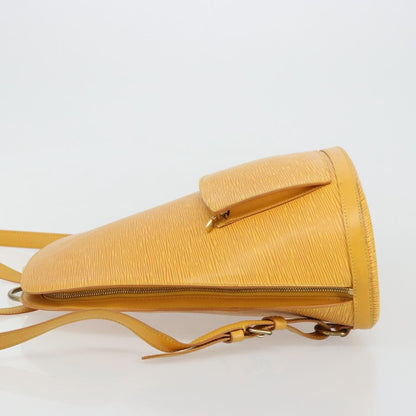 Louis Vuitton Gobelins Epi Leather, Yellow, Leather, Backpack