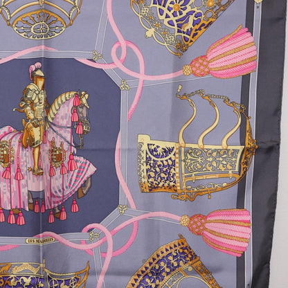 Hermes Carré 90 Silk multicolor, Blue, Silk, Scarf