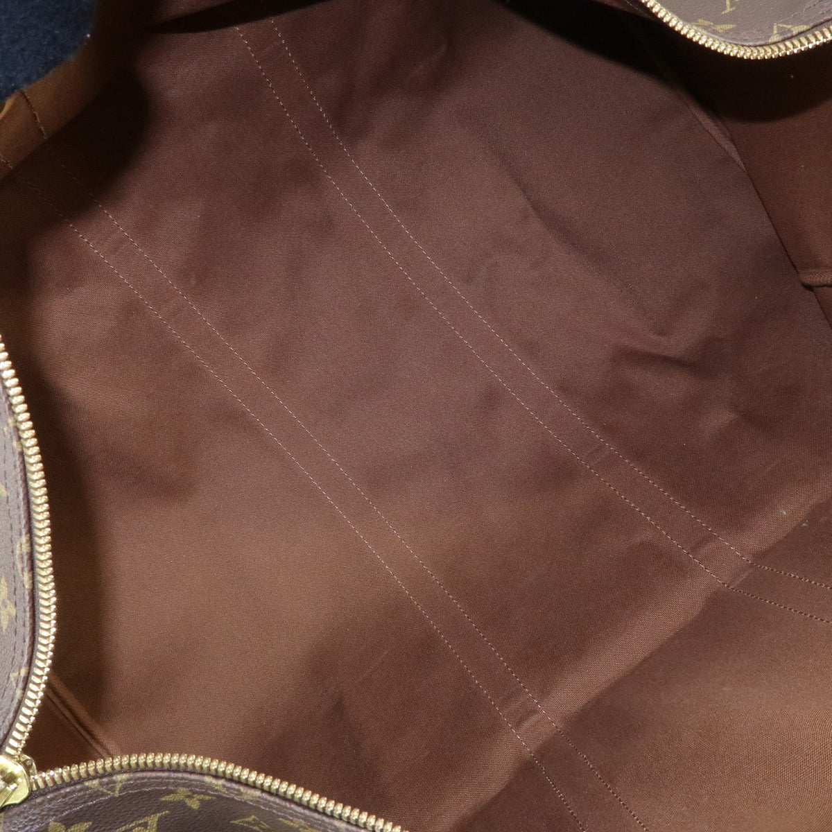 Louis Vuitton Keepall Monogram Canvas, Brown, Canvas, Travel Bag