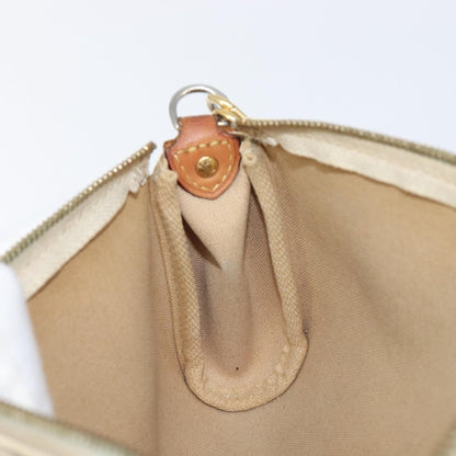 Louis Vuitton Eva Damier, White, Canvas, Handbag