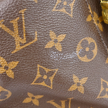Louis Vuitton Vintage Montsouris Monogram Canvas, Brown, Canvas, Backpack