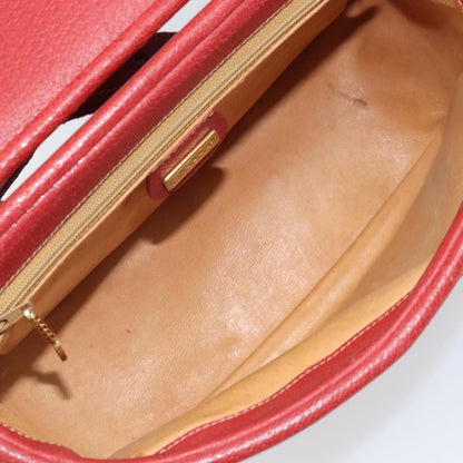 Gucci Vintage Leather, Red, Leather, Shoulder Bag