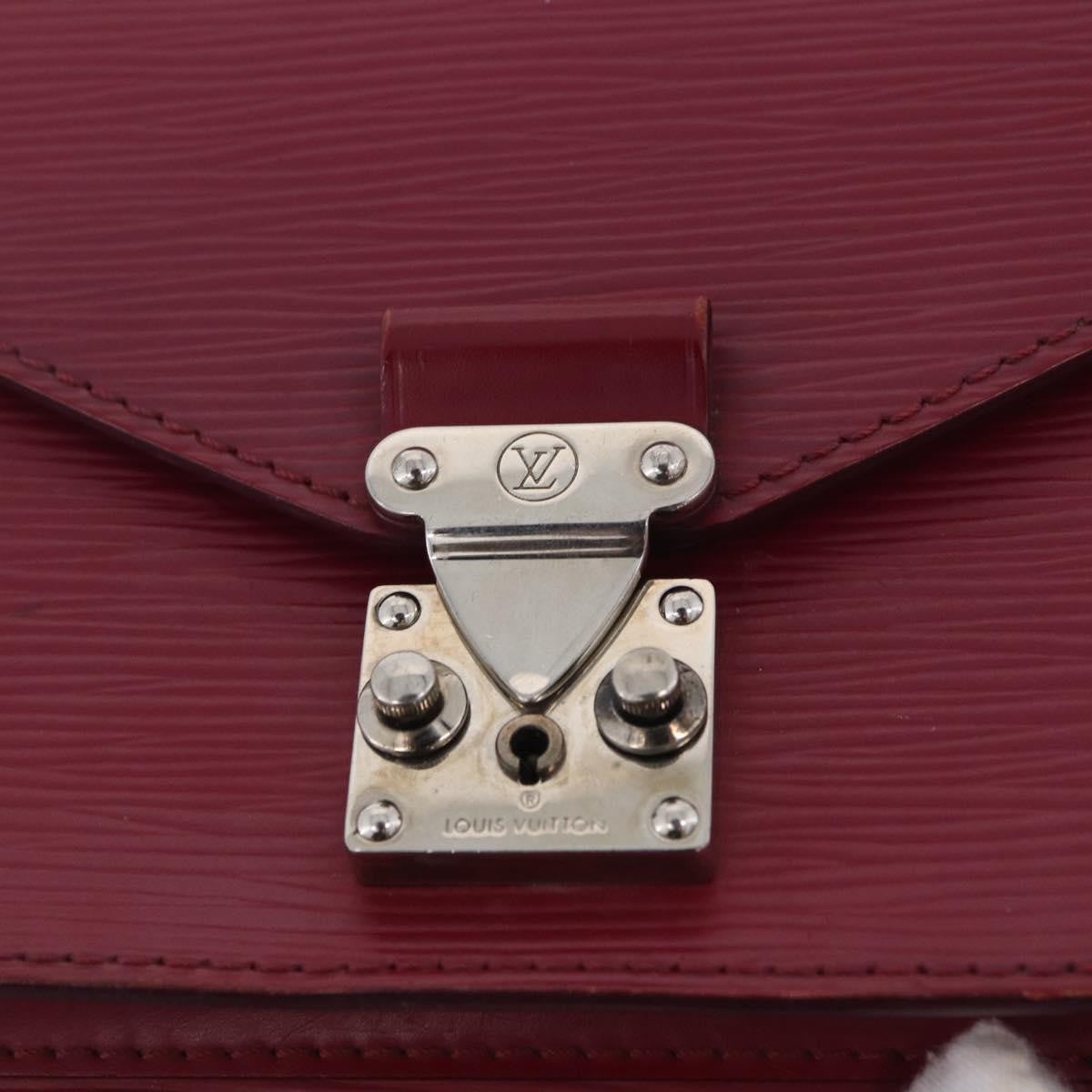 Louis Vuitton Monceau Epi Leather, Pink, Leather, Handbag