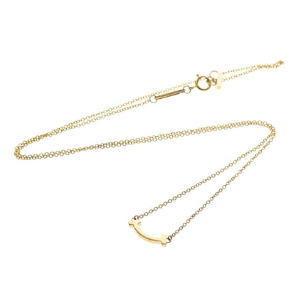 Tiffany & Co. T Smile Pendant 18K Rose Gold, Gold, Pink Gold, Necklace