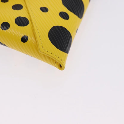 Louis Vuitton Kirigami Pochette Set Yayoi Kusama Infinity Dots Epi Leather, Black, Leather, Clutch