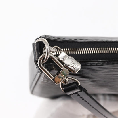 Louis Vuitton Pochette Accessoires NM Electric Epi Leather, Black, Leather, Clutch